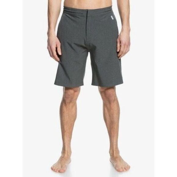 Quiksilver Waterman Collection Men's Sz 2XL Gray Suva Amphibian 20" Boardshorts - Picture 10 of 10